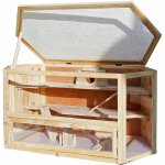 Helloshop26 - grande cage pour hamsters petits rongeurs souris rats grange abri bois Helloshop26 - grande cage pour hamsters petits rongeurs souris rats grange abri bois