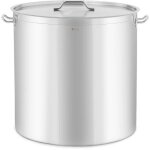 Helloshop26 - marmite casserole 170 litres 600 mm pour plaques à induction acier inoxydable Helloshop26 - marmite casserole 170 litres 600 mm pour plaques à induction acier inoxydable
