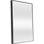 Helloshop26 - miroir mural rectangulaire 72 x 52 cm noir