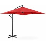 Helloshop26 - parasol déporté - rouge - rectangulaire - 250 x 250 cm - inclinable Helloshop26 - parasol déporté - rouge - rectangulaire - 250 x 250 cm - inclinable