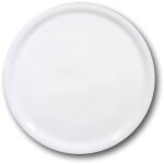 Hendi - assiette � pizza durable speciale en porcelaine, blanche, 330 mm - lot de 6 pi�ces.