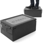 Hendi - conteneur isotherme restauration thermos pour transport alimentaire eep gn1 / 1 39l 707982