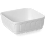 Hendi - plat � p�tisserie carr� en porcelaine rustica 165x165x70mm 786352