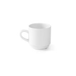 Hendi - tasse  caf htel optima, porcelaine blanche, 90 ml, lot de 12 pices. 770900