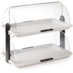 Hendi - vitrine buffet avec double couvercle 380 x 260 x 355 mm 871768