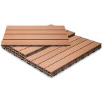 Hengda - einfeben 6x dalle terrasse composite effet bois dalles de jardin clipsables en bois composite ... Hengda - einfeben 6x dalle terrasse composite effet bois dalles de jardin clipsables en bois composite ...