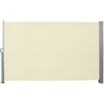 Einfeben auvent latéral paravent extérieur rétractable store latéral 300 x 160 cm(l x h) beigepour balcon ... Einfeben auvent latéral paravent extérieur rétractable store latéral 300 x 160 cm(l x h) beigepour balcon ...