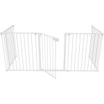 Swanew barriere de securite avec 5 pans 310x75cm protection cheminée pare - feu de cheminée 310x75cm ... Swanew barriere de securite avec 5 pans 310x75cm protection cheminée pare - feu de cheminée 310x75cm ...
