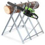 Hengda - swanew chevalet de sciage scie pliante cheval bche coupe stand bois de soutien banc 150kg pour ...