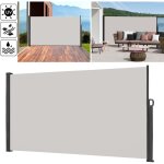 Hengmei - claustra 180 x 300 cm rétractable store latéral auvent mural résistante au soleil abris latéraux ... Hengmei - claustra 180 x 300 cm rétractable store latéral auvent mural résistante au soleil abris latéraux ...