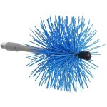 Hrisson de ramonage en nylon axe flexible 100 mm.