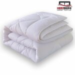 Herzberg - hg 22067wd couette blanche de qualite hoteliere 4 etoiles - 200x200cm 7124