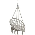 Hesperide - chaise d�tente macram� plumaya beige - hesp�ride