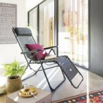 Hesperide - fauteuil relax de jardin silos anthracite acier trait poxy - hespride