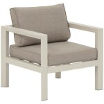 Hesperide - fauteuil de salon de jardin Évasion argile en aluminium traité en epoxy - hespéride Hesperide - fauteuil de salon de jardin Évasion argile en aluminium traité en epoxy - hespéride