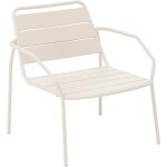 Hesperide - fauteuil de salon de jardin phuket argile en acier traité en epoxy - hespéride Hesperide - fauteuil de salon de jardin phuket argile en acier traité en epoxy - hespéride
