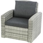 Hesperide - fauteuil de salon de jardin en rsine tresse polynesia