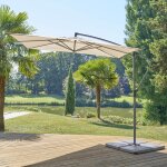 Parasol d�port� carr� manoa bl� 2, 5x2, 5 m - hesp�ride