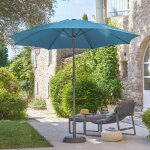 Hesperide - parasol droit rond sisko bleu canard 2, 7m - hespéride Hesperide - parasol droit rond sisko bleu canard 2, 7m - hespéride