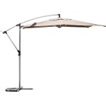 Hesperide - parasol de jardin avec structure, manoa, 300 cm
