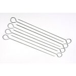 Piques � brochettes pour barbecue - m�tal