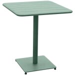 Hesperide - table de jardin carr�e phuket olive 65 x 65 cm - 2 places - hesp�ride