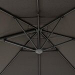 Hesperide - toile de parasol droit galys platine 4x3m en polyacrylique - hespéride Hesperide - toile de parasol droit galys platine 4x3m en polyacrylique - hespéride