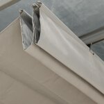 Hesperide - toile de pergola belize ardoise 2, 95x2, 92m pour pergola belize 6x3. 5m - hespéride Hesperide - toile de pergola belize ardoise 2, 95x2, 92m pour pergola belize 6x3. 5m - hespéride