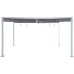Hesperide - toile de tonnelle zalya ardoise 2, 9x1, 9m pour tonnelle zalya 4x3m - hespéride Hesperide - toile de tonnelle zalya ardoise 2, 9x1, 9m pour tonnelle zalya 4x3m - hespéride