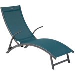 Hesperide - transat samba bleu canard & graphite en aluminium trait poxy - hespride