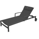 Hesperide - transat ocala anthracite & graphite 2 roues en aluminium trait poxy - hespride