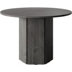 Selsey hexa table de salle à manger avec plateau stratifié, frêne noir, 110 cm Selsey hexa table de salle à manger avec plateau stratifié, frêne noir, 110 cm
