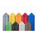 Capuchons de clture pointus pvc clture de jardin planche de balcon plusieurs couleurs pzks: pzk - 19 ...