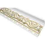 Moulure dcorative moulure de plafond dcor stuc 46x89mm m - 24 gold: 2 mtres / 1 bande