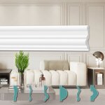 Hexim ? corniche murale moderne en polystyr�ne xps blanc ? moulure ornementale 2 m�tres ? dimensions ...