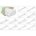 Heximo corniches de plafond classiques en polystyrne xps blanc, 2 metres moulures dcoratives: zm15 ...