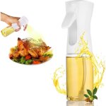 Heytea - spray huile cuisine, vaporisateur huile d'olive spray de cuisson pour salade, pizza huile en ...