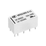 Hongfa hfd2 / 012 - s - l2 - d relais pour circuits imprims 12 v / dc 3 a 2 inverseurs (rt) 1 pc(s) ...