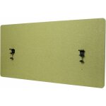 Hhg - cloison acoustique de bureau 943, protection visuelle de bureau tableau d'affichage, double paroi ...