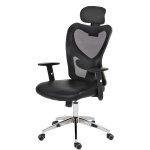 Hhg - fauteuil de bureau américain atlanta, similicuir, gris Hhg - fauteuil de bureau américain atlanta, similicuir, gris