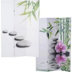 Hhg - paravent avec motifs t234, paroi de séparation, 180x120cm kho samui Hhg - paravent avec motifs t234, paroi de séparation, 180x120cm kho samui