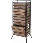 [jamais utilis�] placard de pharmacien hhg - 070, commode, bois massif de sapin, vintage, style shabby ...