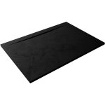 Hidronatur - receveur de douche extra - plat design lyra 70x100 noir