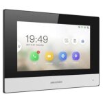 Hikvision ds?kh6320y?wte2 ? interphone vid�o ip 7? 2 fils, moniteur d&39int�rieur, blanc