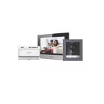 Hikvision ds - kis702y kit interphone vido 7? cran tactile srie y pro famille unique 2 fils full hd ...