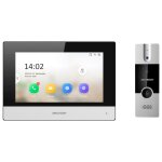 Platine de rue vidéo ip wifi 4 fils hikvision kis302 ds - kis302 - p Platine de rue vidéo ip wifi 4 fils hikvision kis302 ds - kis302 - p