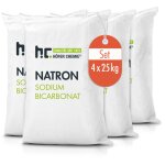 Hfer chemie 25 kg de bicarbonate de sodium en qualit alimentaire - l'aide mnagre parfaite 100 kg ...