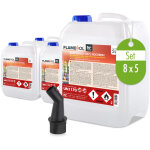 Hfer chemie gmbh - biothanol 100 % 1 x 5 l de haute puret pour chemine  thanol