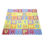 Hofuton 36pcs puzzle tapis mousse, tapis de jeu trs rsistant pour enfants, jeu tapis de puzzles pour ...