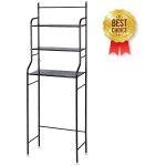 Wyctin - hofuton etag�re de salle de bain, meuble de rangement au - dessus des toilettes wc ou lave - ...